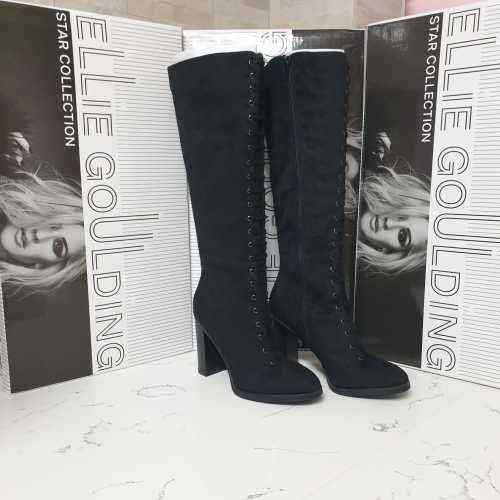 Ellie Goulding Black Boots