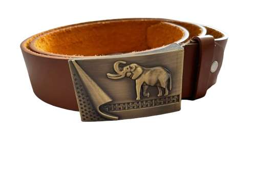 Mens Brown leather Belt 100cm