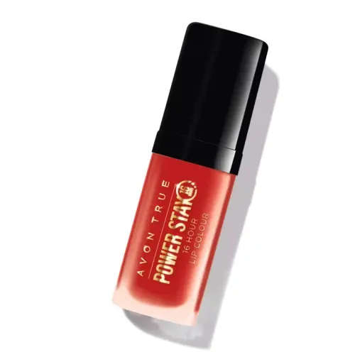 Avon Power Stay Lip Colour 16 Hours - Resilient Red