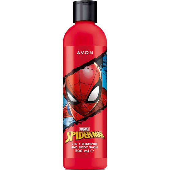 Avon Marvel Spider Man - 2 in 1 Shampoo & Body Wash - 200 ml