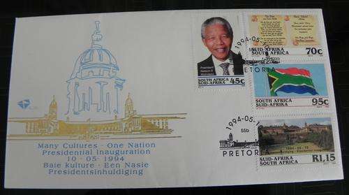 South Africa 1994 Stunning Nelson Mandela First Day Cover