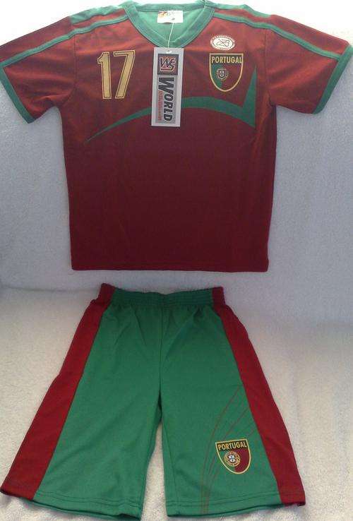 PORTUGAL SOCCER KIDS KIT SIZE 5-6YRS