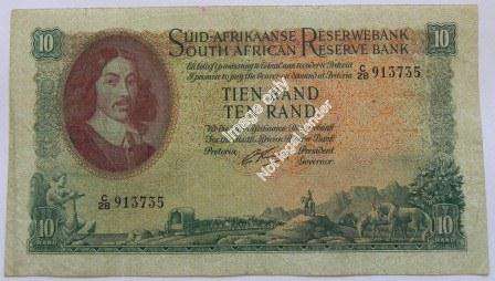 TEN RAND NOTE