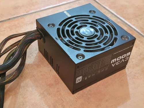 EVGA 600 W1, 80+ WHITE 600W, Power Supply