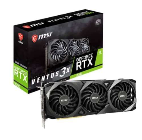 MSI NVIDIA GEFORCE RTX 3090 VENTUS 3X OC 24GB GDDR6X 384-BIT