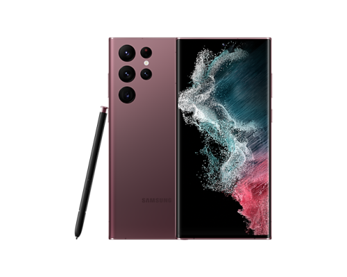 On SALE Samsung Galaxy S22 Ultra 256GB Burgandy