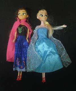 Frozen dolls - Anna & Elsa