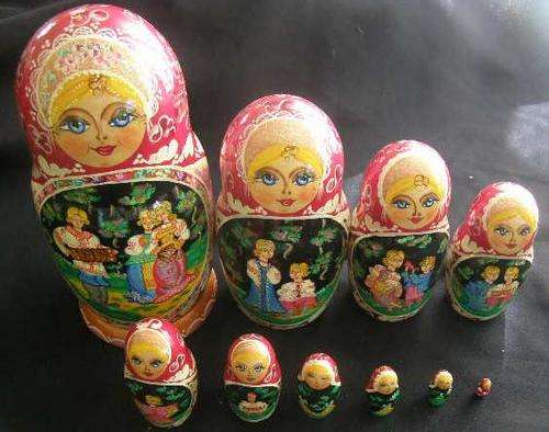 10 Piece Russian Doll set