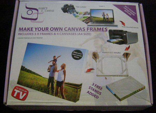 Make your own Canvas Frames (Homemark)