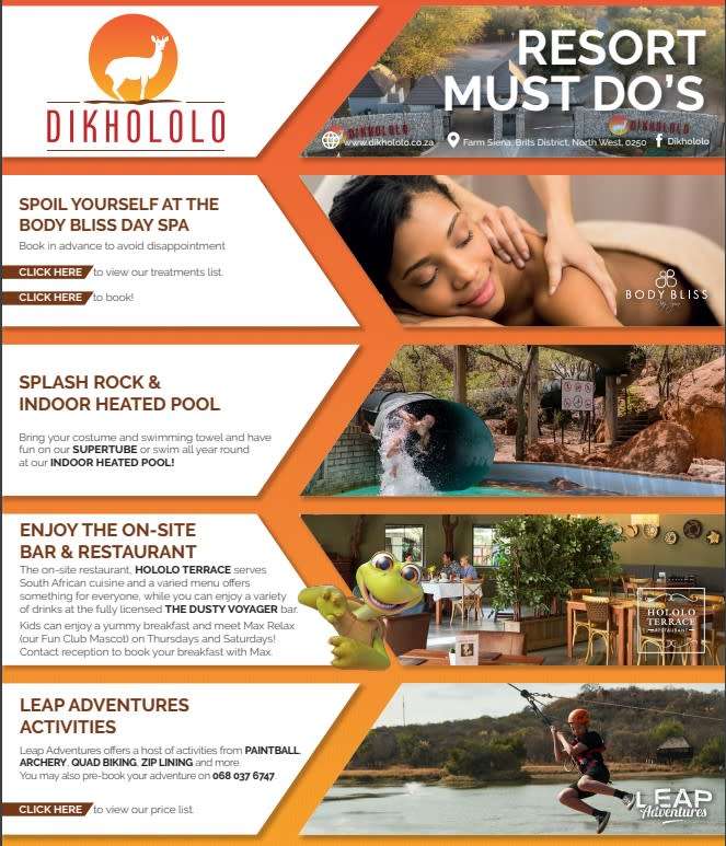 Dikhololo 4 sleeper unit 11-15 Dec 2023