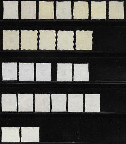 SOUTH WEST AFRICA 1928-72 POSTAGE DUES SETS VF UNMOUNTED MINT