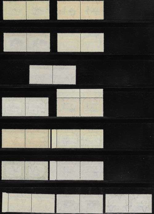 SOUTH WEST AFRICA 1931-1952 OFFICIALS VF UNMOUNTED MINT. CV R3290