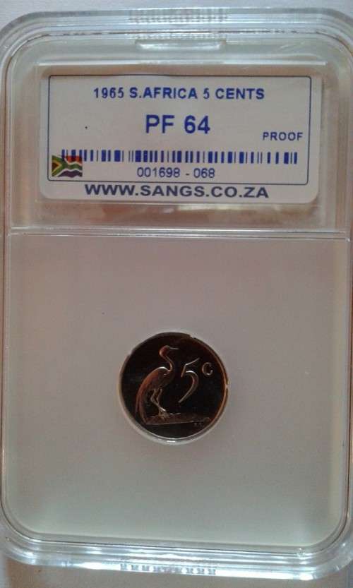 1965 English 5c SANGS PF64