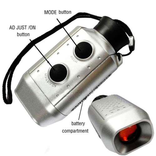 Digital 7x Pocket Golf Range Finder Golf Scope Golf scope Yards Measure Distance