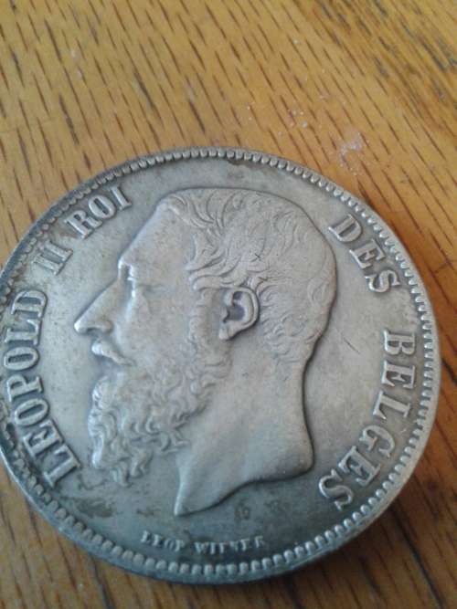 1965  5 Francs - Léopold II,Scares one without the dot after the date