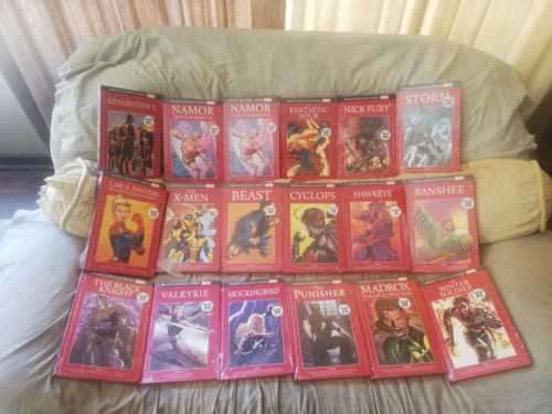 18 x Marvel Mightiest Heroes.(Hardcovers)