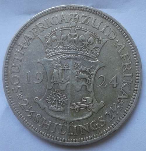 1924 21/2 Shillings as per pictures
