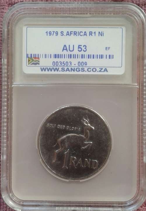 1979 ONE RAND SANGS GRADED AU53