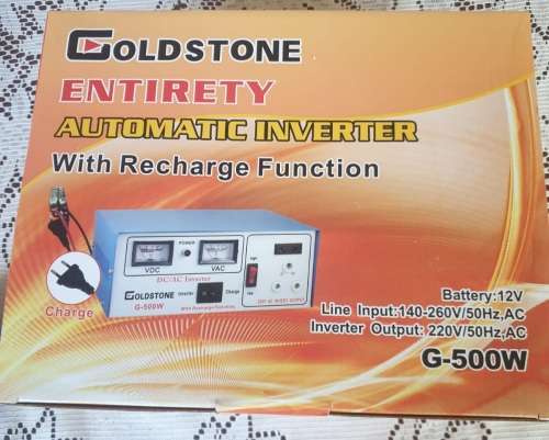 New 500W Power inverter-12V with build in battery charger