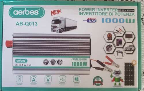 New 1000W Aerbes Power inverter-12V