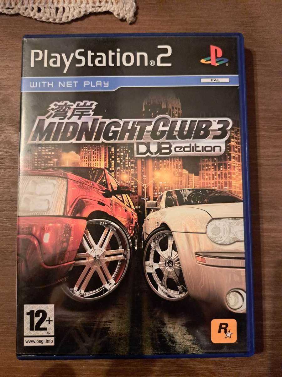 Ps2 Game - Midnight Club 3 Dub Addition