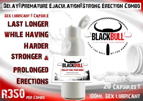 Black Bull Erection & Delay Combo