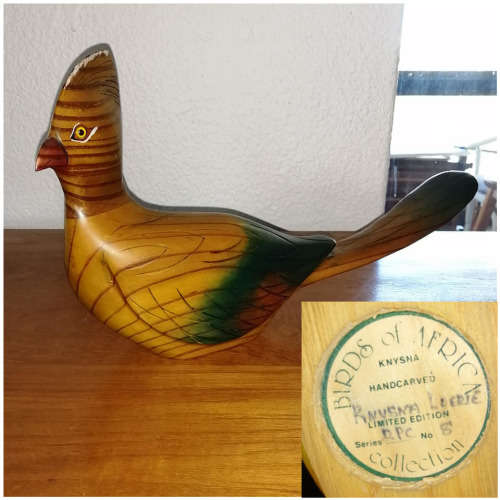 Set of RARE WOODEN BIRDS!!!