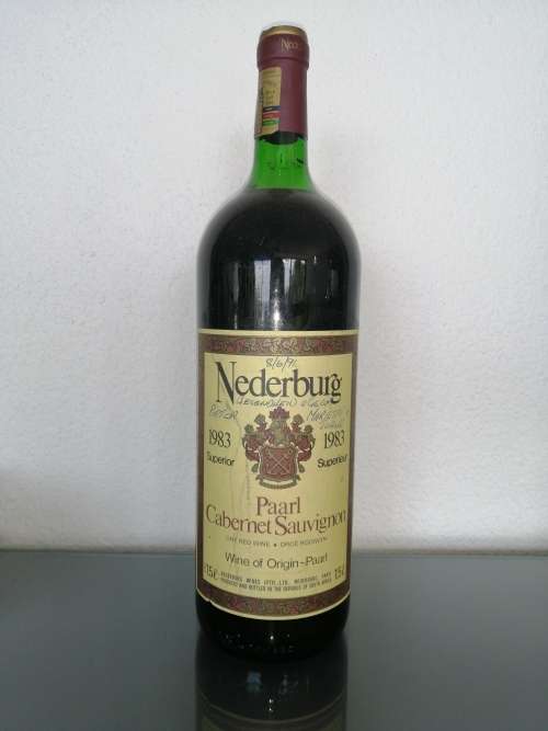 1983 NEDERBURG PAARL CABERNET SAUVIGNON 1.5LITRE SEALED