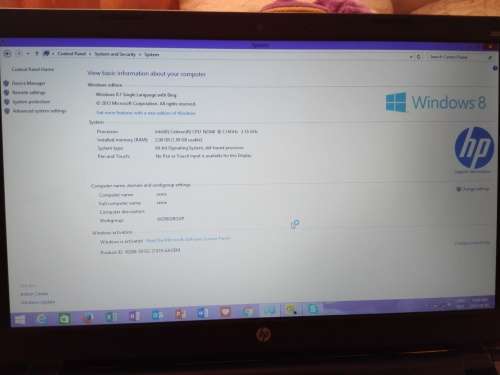 HP 250 Notebook Intel