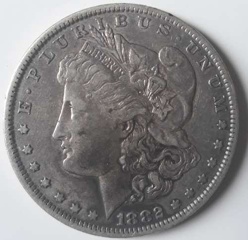1882 Morgan Dollar 26.7 g 90% Silver