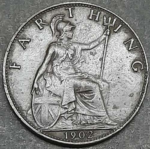 1902 Great Britain Farthing