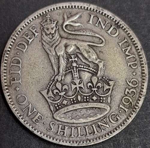 1936 Great Britain  Shilling