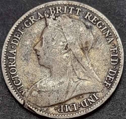 1900 Six Pence of Great Britain