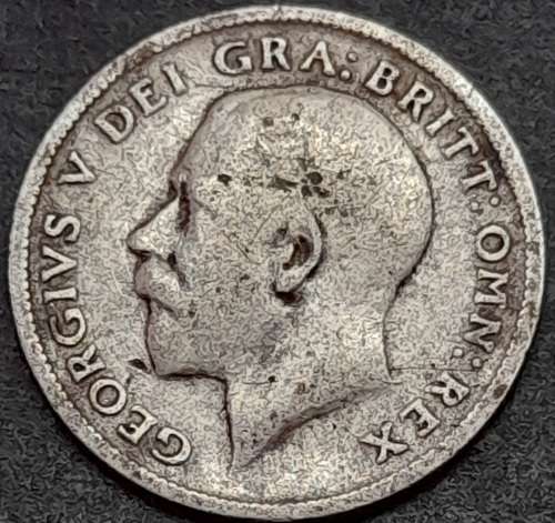 1911 Great Britain 6d (Sixpence)