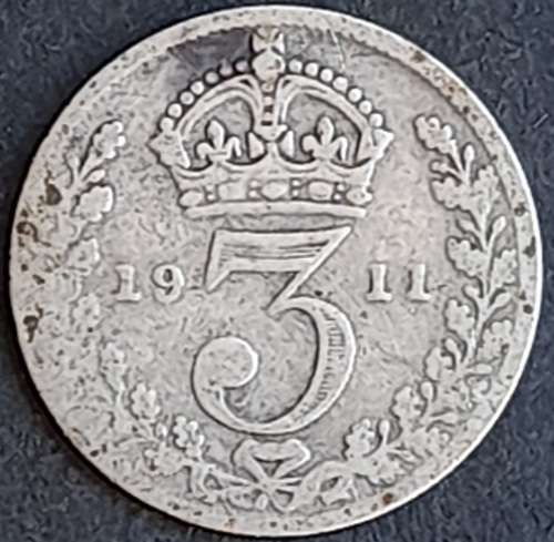 1911 Great Britain 3d