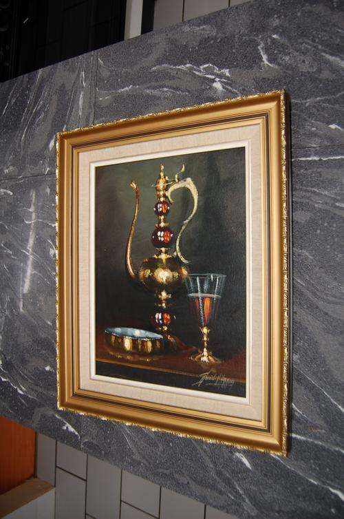 DENZIL N HERRING Origanal Oil on Board early 80's