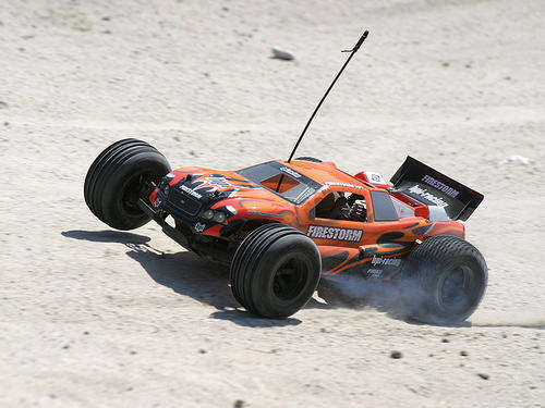 **** HPI firestorm nitro rc petrol buggy ****