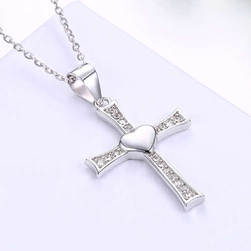 Sterling Silver Cross Necklace