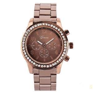 Beautiful Coffee colour Ladies watch...