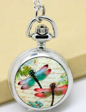 Beautiful Necklace watch with Mirror inside...