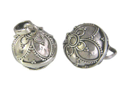 Exquisite Solid Silver Harmony ball Bell Pendant...