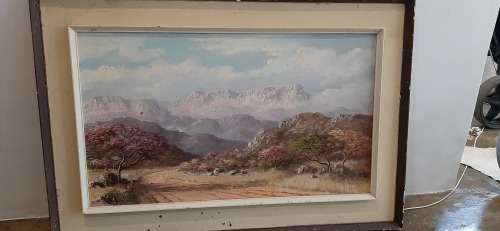 Joan Evans Painting Landscape - Oil