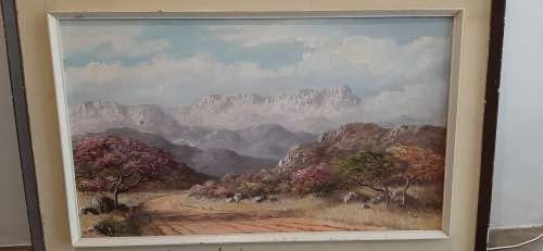 Joan Evans Painting Landscape - Oil