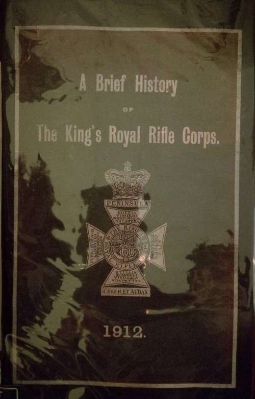 A brief History of The King's Royal Rifle Corps (1st Ed.)