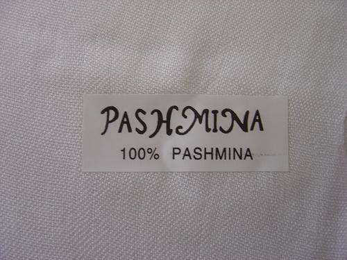 White Pashmina