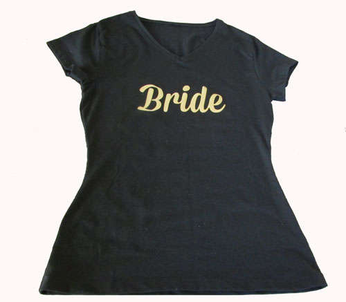 Bride, Bridesmaid, Mother of the Bride Tshirts & Vests