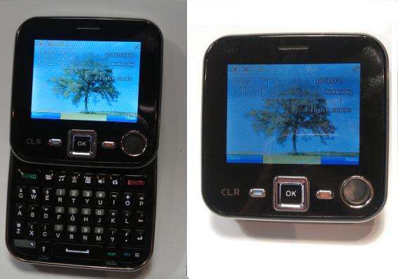 Swivel Type, Dual Sim Cell Phone - with TV Tuner
