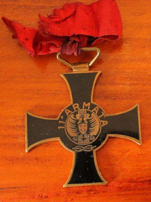 Commemorative Cross of the 11th Italian Army (11a Armata)