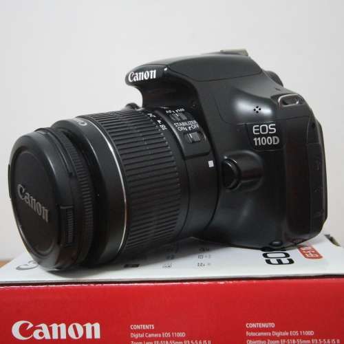 Canon EOS 1100D DSLR Kit (Includes Lens, Bag, SD Card + Extras)