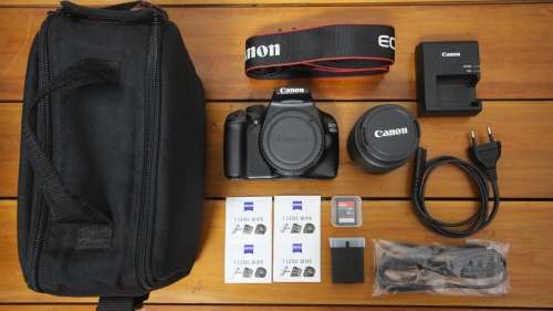 Canon EOS 1100D DSLR Kit (Includes Lens, Bag, SD Card + Extras)